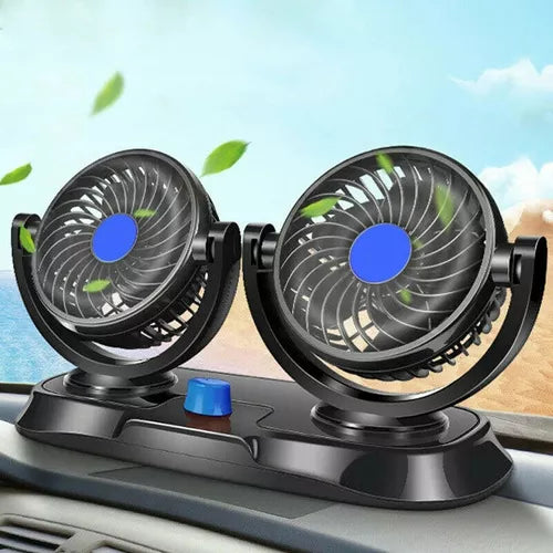 Ventilador De Auto Doble 12v